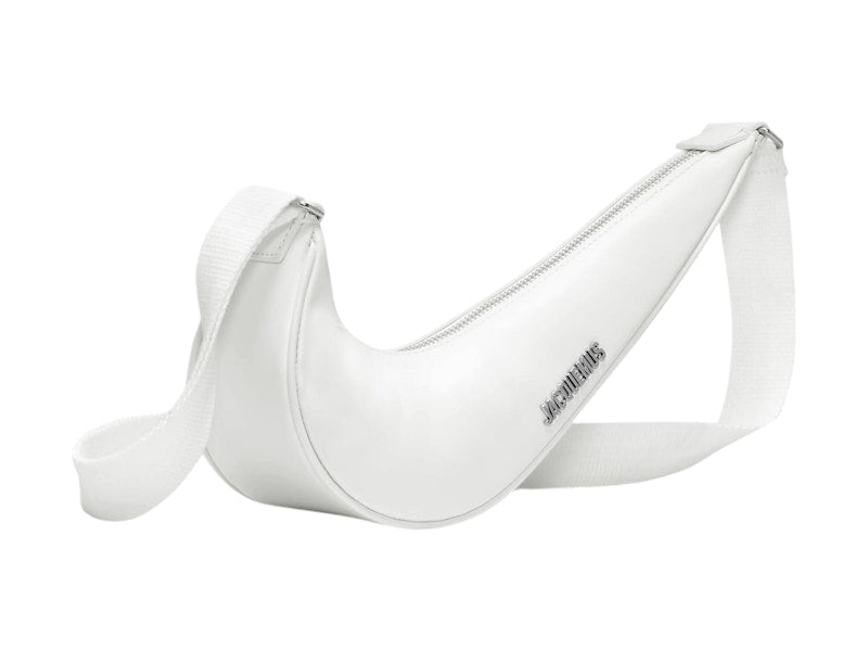 Nike x Jacquemus Le Swoosh Crossbody Bag White/White/Shiny Silver