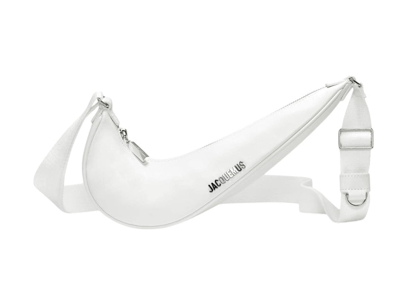 Nike x Jacquemus Le Swoosh Crossbody Bag White/White/Shiny Silver