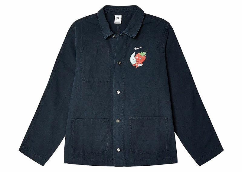 Nike x KAWS Sky High Farm Workwear Chore Coat Black