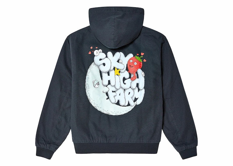 Nike x KAWS Sky High Farm Workwear Hooded Jacket Black