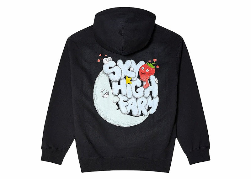 Nike x KAWS Sky High Farm Workwear Perennial Hoodie Black