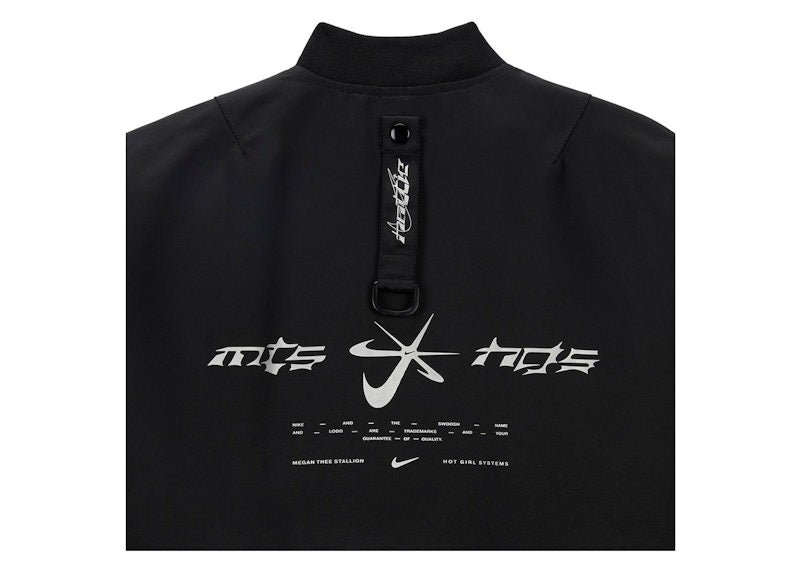 Nike x Megan Thee Stallion Bomber Jacket Black