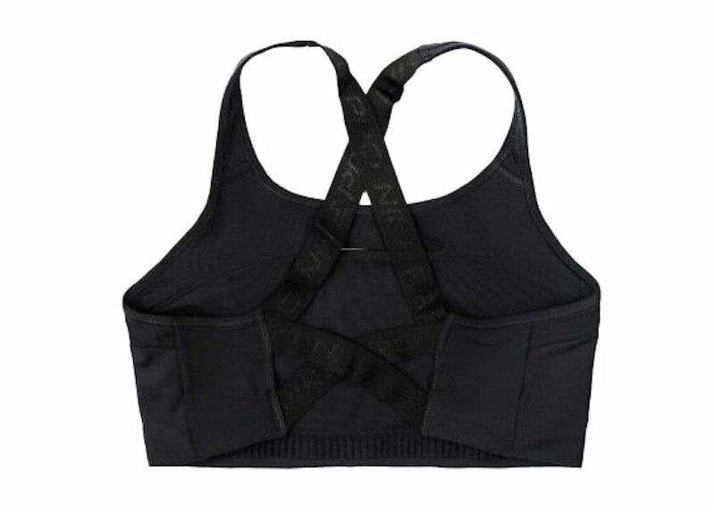 Nike x Megan Thee Stallion Women's Medium-Support Non-Padded Sports Bra Black