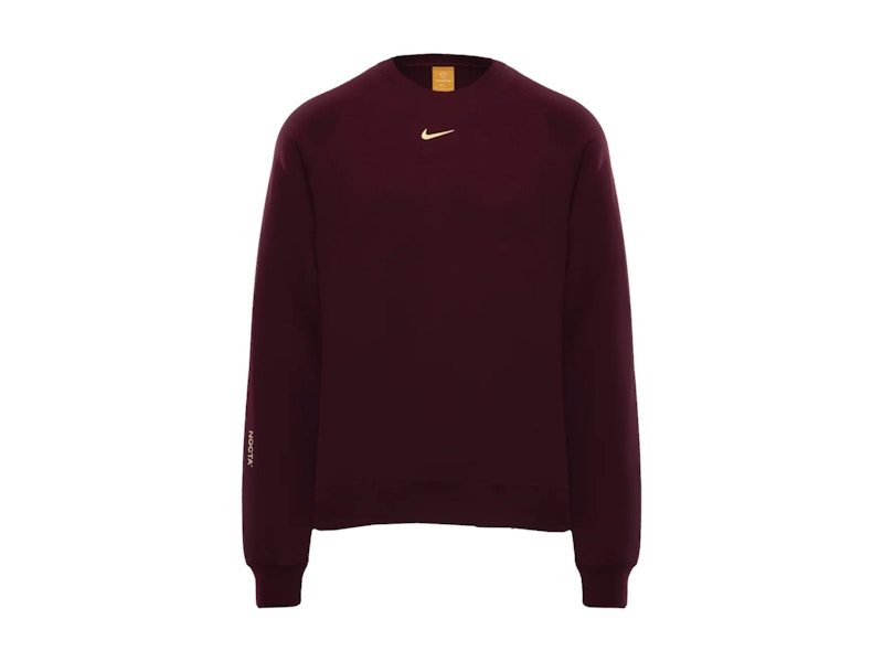 Nike x NOCTA CS Crewneck Dark Beetroot