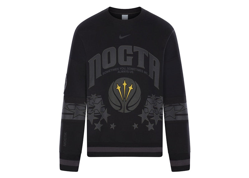 Nike x NOCTA Champions League Crewneck Black
