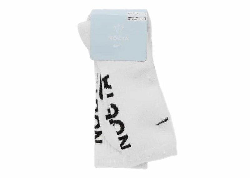 Nike x NOCTA Crew Socks (FW23) White/Black