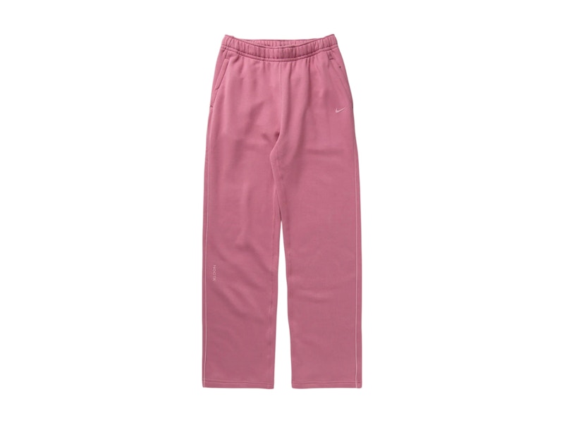 Nike x NOCTA Fleece CS Open Hem Sweatpant Desert Berry