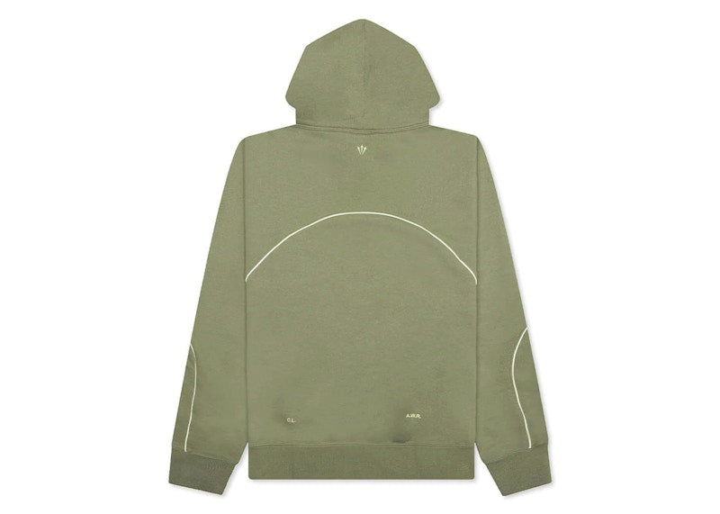Nike x NOCTA NRG Fleece CS Hoodie Oil Green/Light Liquid Lime
