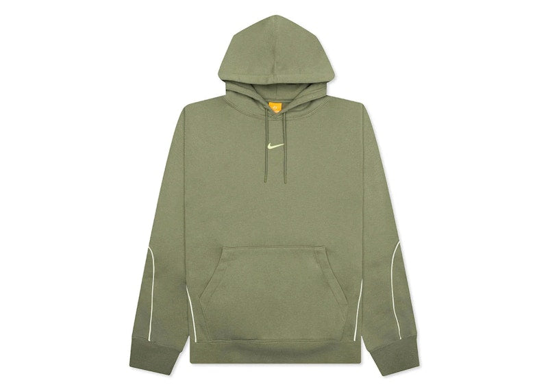Nike x NOCTA NRG Fleece CS Hoodie Oil Green/Light Liquid Lime