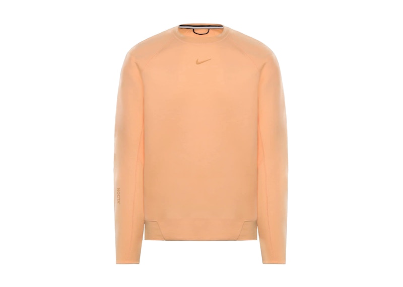 Nike x NOCTA NRG Tech Fleece Crewneck Sweatshirt Ice Peach