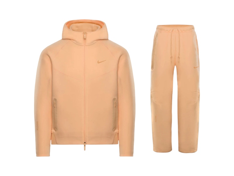 Nike x NOCTA NRG Tech Fleece Hoodie & Pants Set Ice Peach