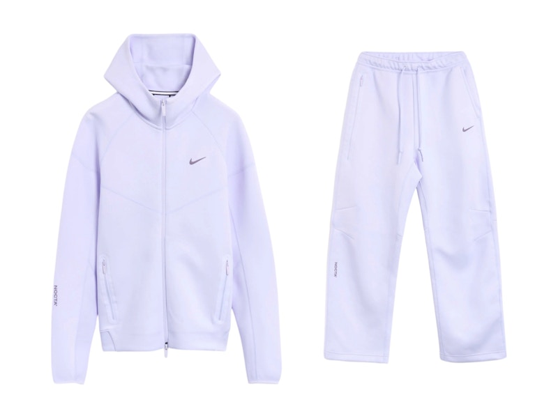 Nike x NOCTA NRG Tech Fleece Hoodie & Pants Set Palest Purple/Daybreak