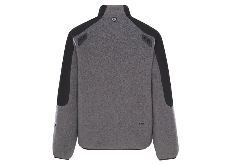 Nike x NOCTA Tahr Sherpa Zip-Up Jacket (Asia Sizing) Iron Grey