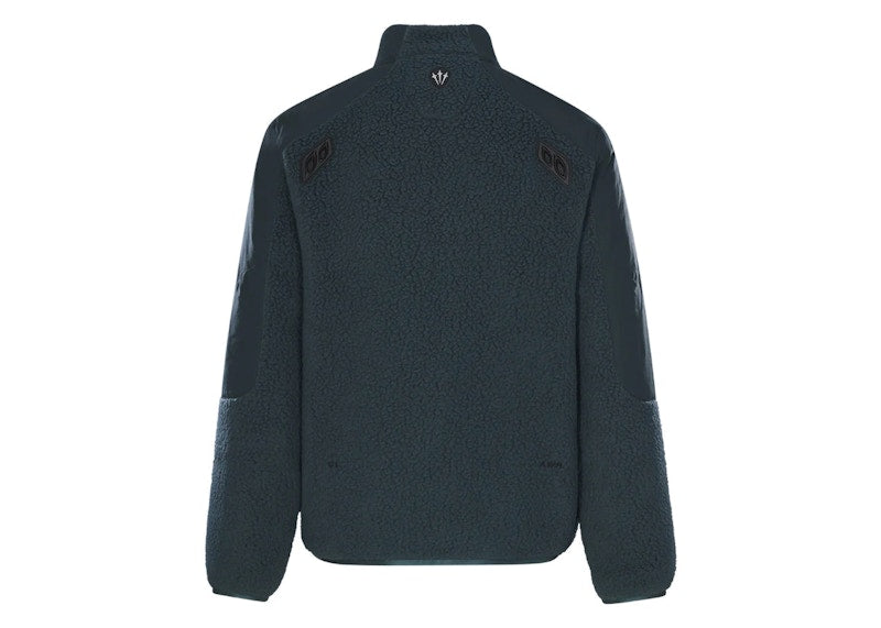 Nike x NOCTA Tahr Sherpa Zip-Up Jacket Deep Jungle