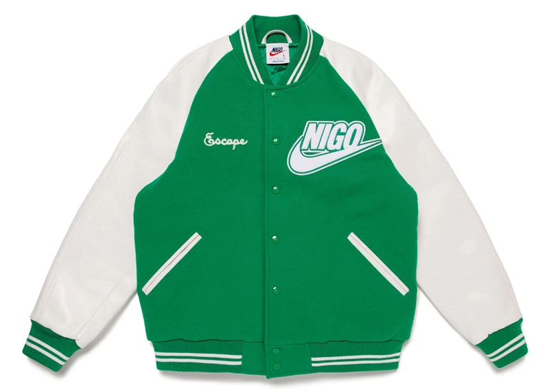 Nike x Nigo NRG Varsity Jacket Green