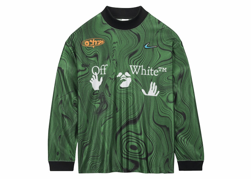 Nike x Off-White Allover Print Jersey Kelly Green