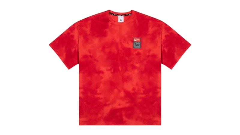 Nike x Patta NRG GX Washed T-shirt Rush Red/University Red/Gym Red