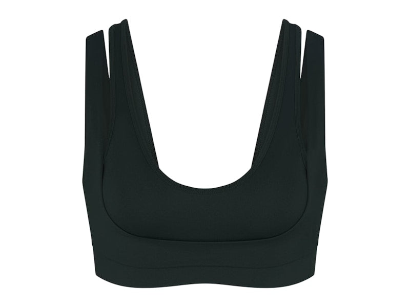 Nike x SKIMS Women's Matte Double Strap Scoop Bra Dark Teal