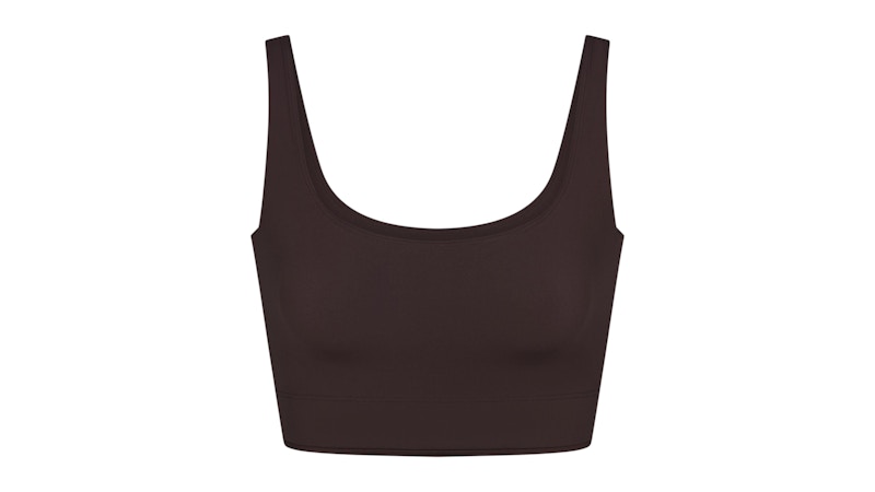 Nike x SKIMS Women's Shine Scoop Neck Bra Top Phoenix