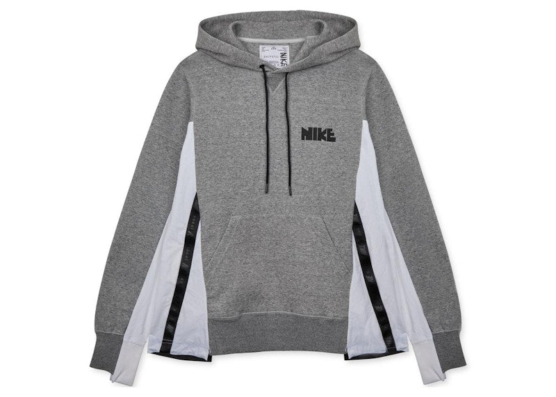 Nike x Sacai Hoodie Dark Grey Heather