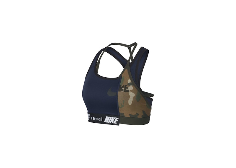 Nike x Sacai Sports Bra Navy/Khaki