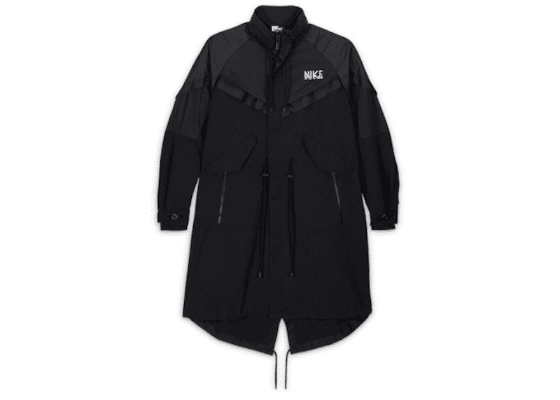 Nike x Sacai Trench Jacket (Asia Sizing) Black