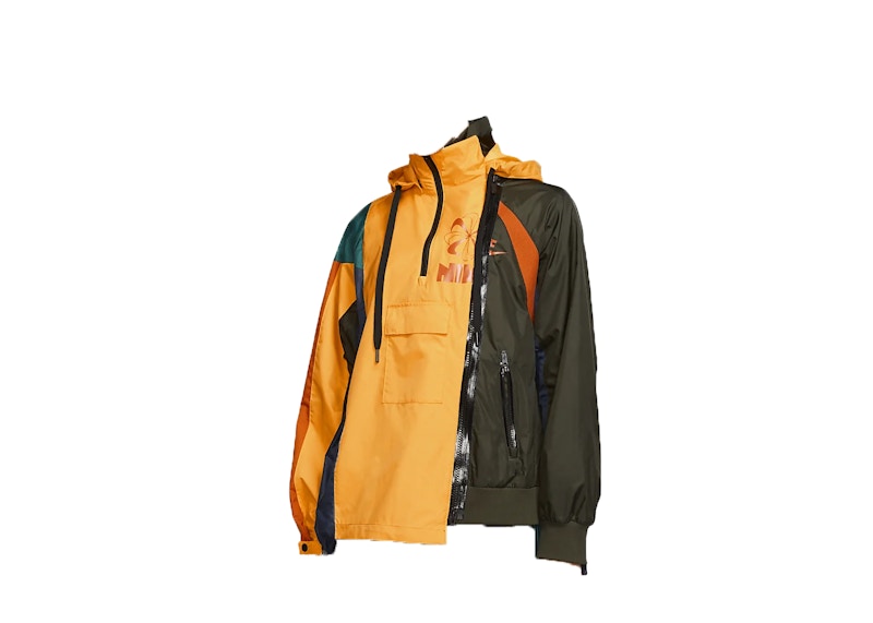 Nike x Sacai Women's Double Zip Jacket University Gold/Court Purple