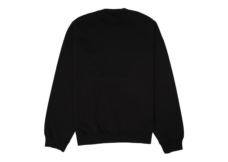 Nike x Stussy Wash Crew Fleece Black