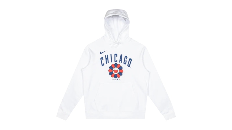 Nike x Takashi Murakami x MLB World Tour Tokyo Series 2025 Cubs Hoodie White