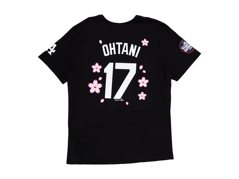 Nike x Takashi Murakami x MLB World Tour Tokyo Series 2025 Shohei Ohtani Dodgers S/S Tee Black