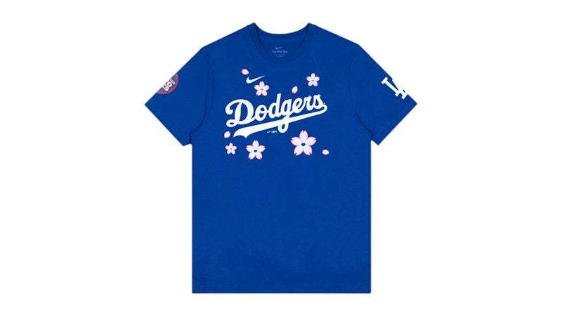 Nike x Takashi Murakami x MLB World Tour Tokyo Series 2025 Yamamoto Dodgers S/S Tee Blue