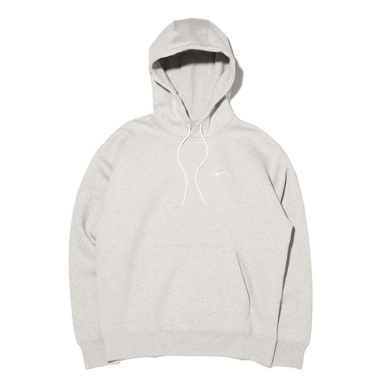 Nike Lab Solo Swoosh Fleece Hoodie (Asia Sizing) Grey Heather