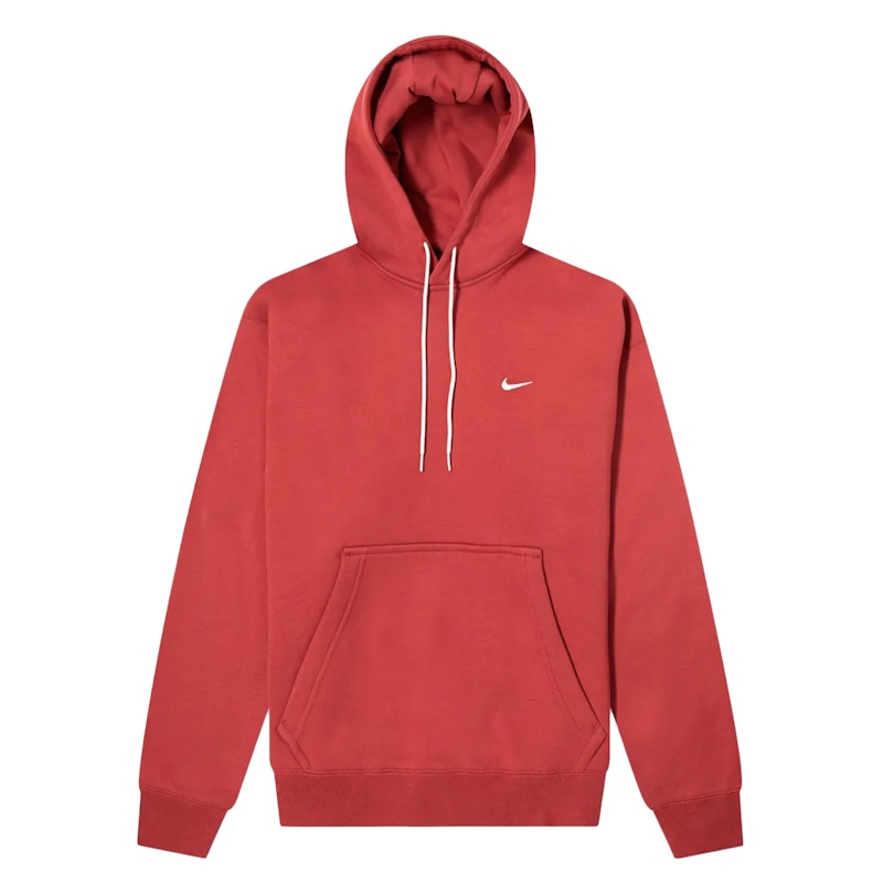 Nike Lab Solo Swoosh Fleece Hoodie Cedar