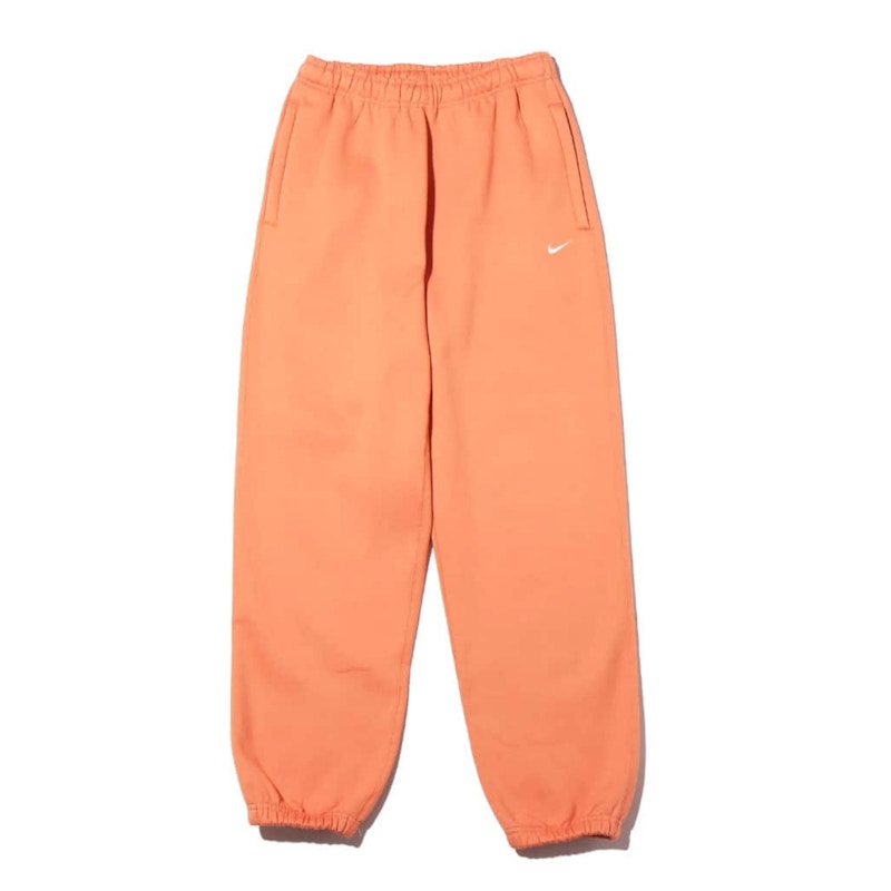 Nike Lab Women's Solo Swoosh Fleece Sweatpants (Asia Sizing) Healing Orange