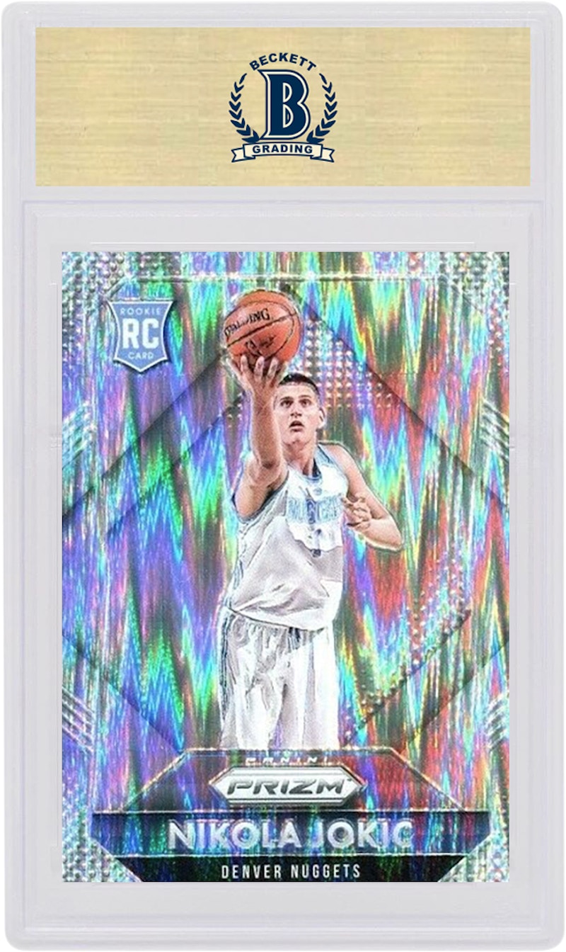 Nikola Jokic 2015 Panini Prizm Rookie Flash #335 (PSA or BGS Graded)