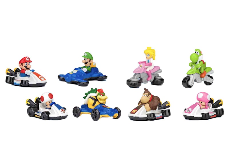 Nintendo 2022 Mario Kart McDonalds Happy Meal Toy Set of 8