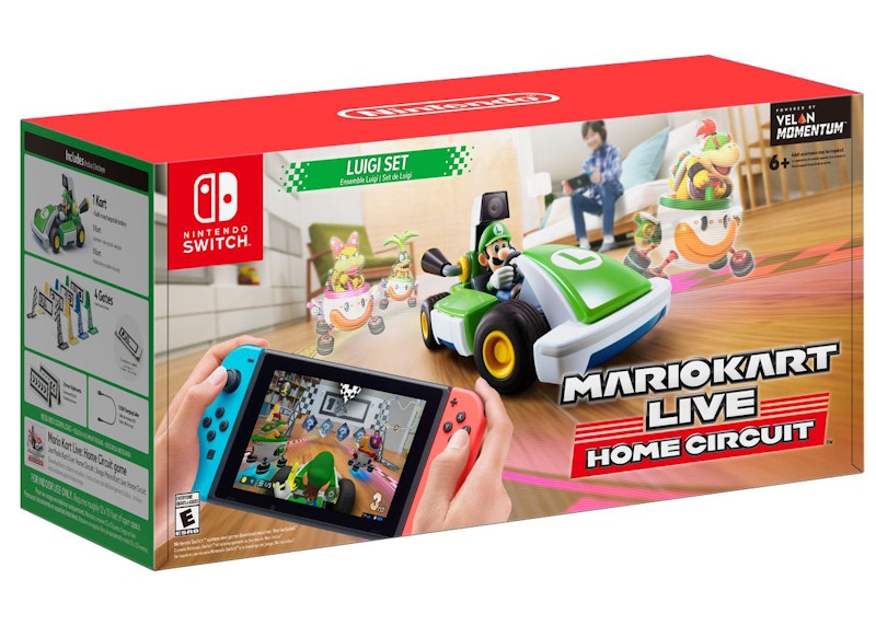 Nintendo Mario Kart Live Home Circuit HACRRMBAA Luigi Set