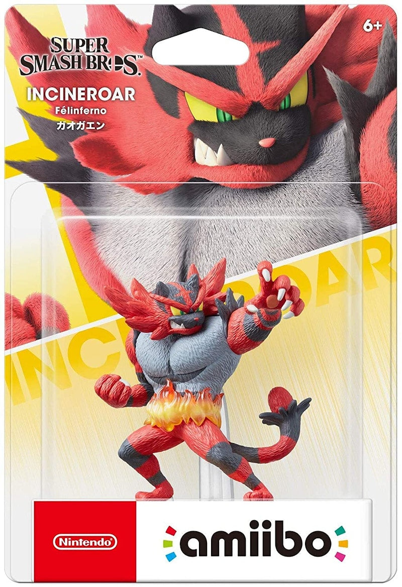Nintendo Super Smash Bros. Incineroar amiibo