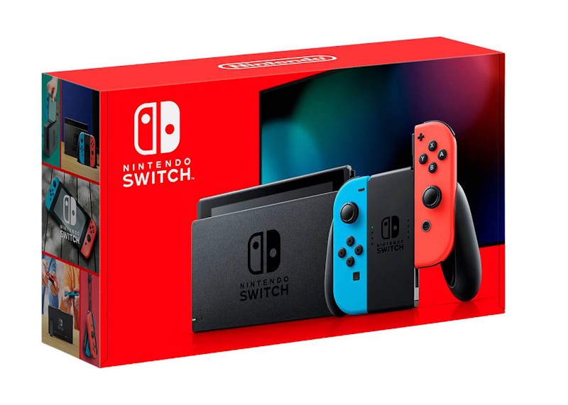 Nintendo Switch Console HAD-S-KAB-AH USZ Neon Red/Neon Blue