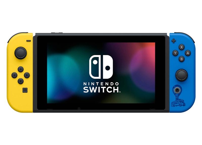 Nintendo Switch Fortnite Wildcat Console Bundle HADSKFAGE Yellow/Blue