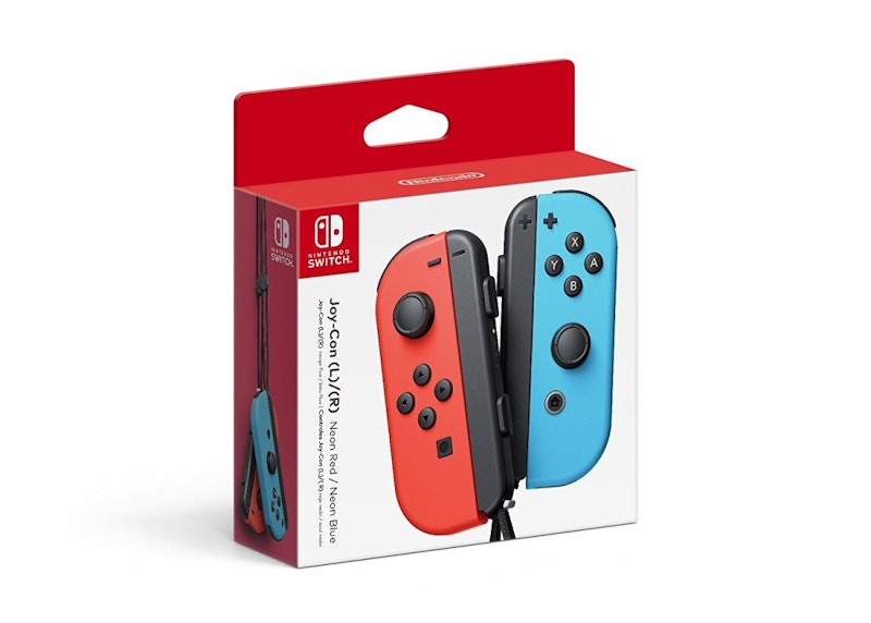 Nintendo Switch Joy-Con (L-R) (HACAJAEAA) Neon Red/Neon Blue