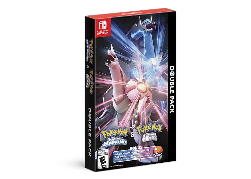 Nintendo Switch/Lite Pokemon Brilliant Diamond & Shining Pearl Twin Pack Video Games (Traditional Chinese)