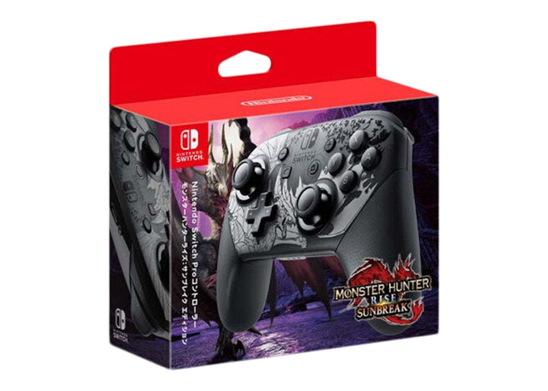 Nintendo Switch Monster Hunter Rise: Sunbreak Edition Pro Controller