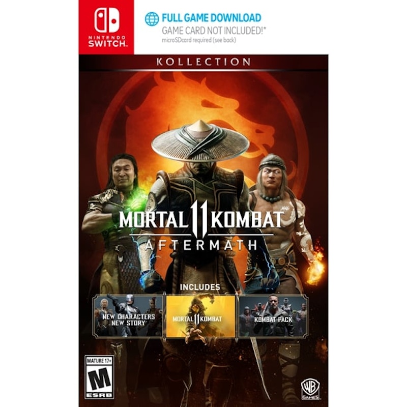 Nintendo Switch Mortal Kombat 11 Aftermath Video Game
