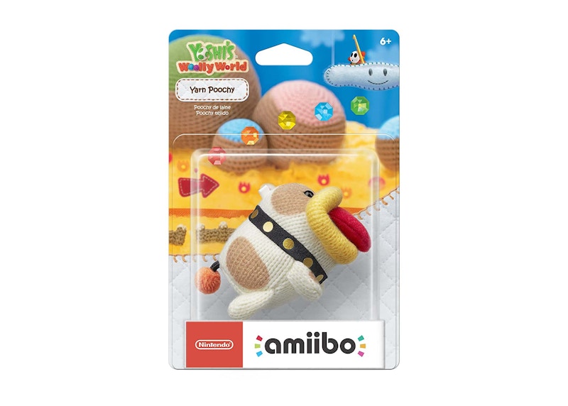 Nintendo Yoshi's Woolly World Yarn Poochy amiibo