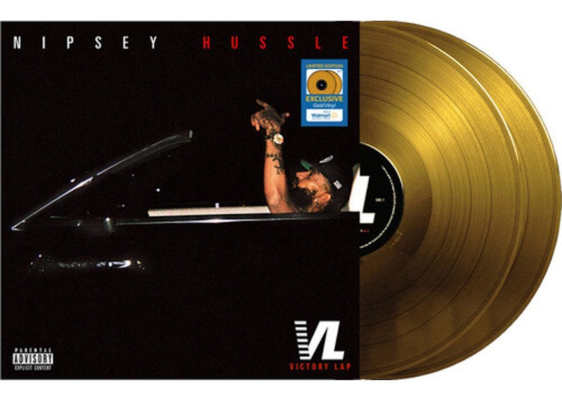 Nipsey Hustle Victory Lap Walmart Exclusive 2XLP Vinyl Gold