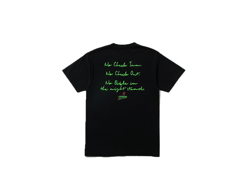 No Vacancy Inn Heaven Or Las Vegas Tee Black
