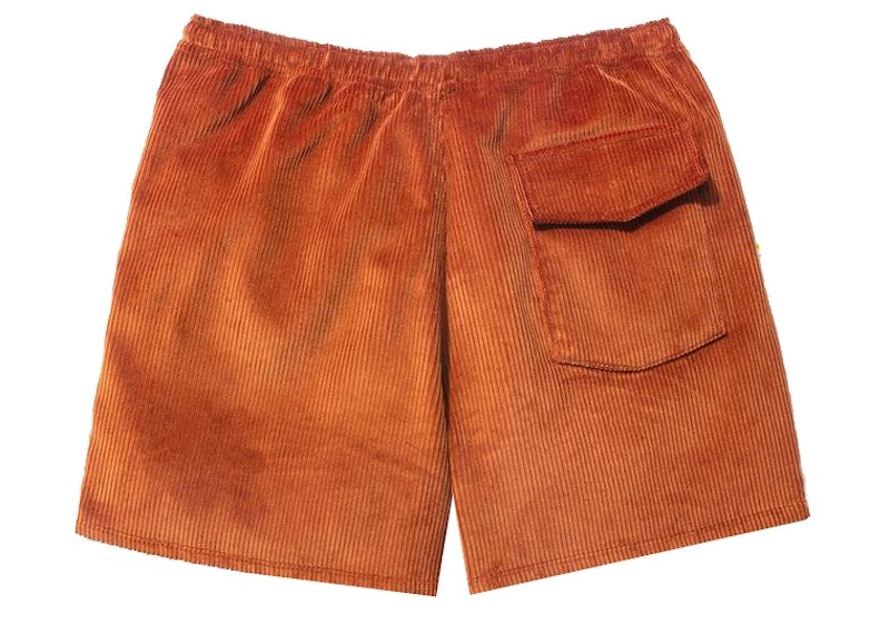 Noah Corduroy Running Shorts Cinnamon