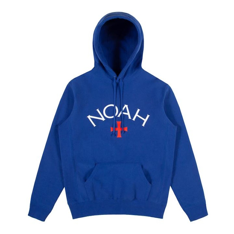 Noah Core Logo Hoodie Royal