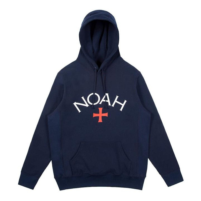 Noah Core Logo Hoodie (SS19) Navy